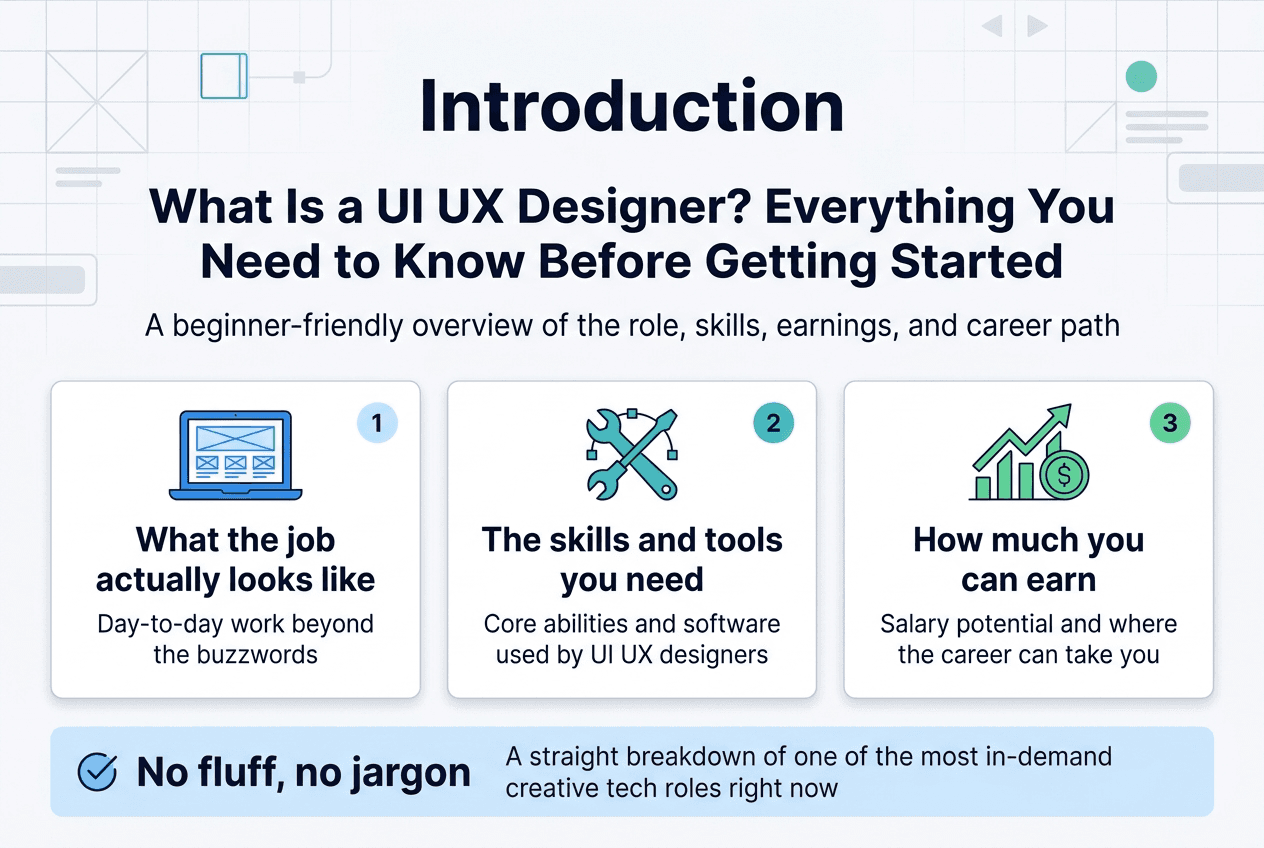 What Does a UI/UX Designer Do? A Beginner's Guide (2026)